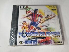 NEW Factory Sealed POWER ELEVEN game for PC Engine Hu Card  Torn shrinkwrap N26