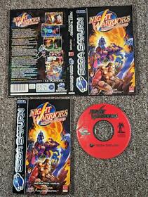 Night Warriors - Darkstalkers' Revenge - Sega Saturn - Complete - PAL 