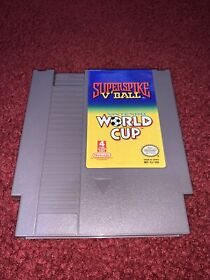 Super Spike V'Ball/World Cup Soccer Nintendo Entertainment System NES-VGC TESTED
