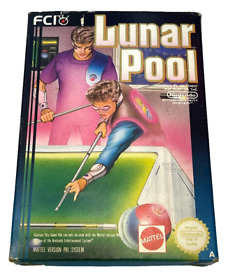 Lunar Pool Nintendo NES Boxed PAL 