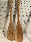 2 Feather Brand Wood Oar Paddle 29