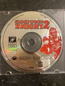 Clockwork Knight 2 (Sega Saturn) Video Game - Disc Only  - Scratchy - Read