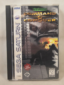 Command & Conquer (Sega Saturn) Authentic Complete in Box CIB