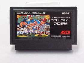 Best Play Pro Yakyuu Cartridge ONLY [Famicom Japanese version]