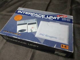PC Engine CD-ROM 2 System Inter Face Unit IFU-30A Initial Type Console Used F/S
