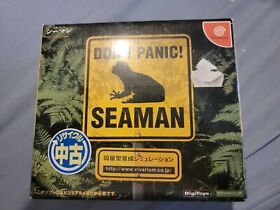 Dreamcast: Don't Panic Seaman (2001) Japanese version incomplete