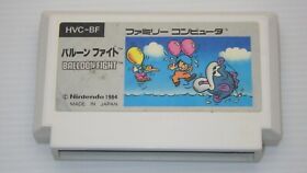 Famicom Games  FC " Balloon Fight "  TESTED / 1132