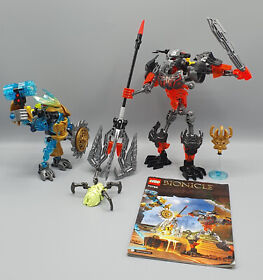 ✔️LEGO Bionicle 70795: Mask Maker vs. Skull Grinder - with construction instructions✔️