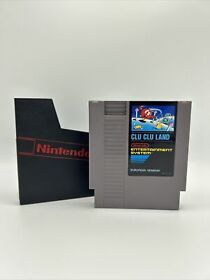 Clu Clu Land - NES Nintendo - Nur Modul mit Schuber - Guter Zustand ✅