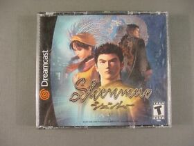 Shenmue (Sega Dreamcast, 2000) Complete w/ Passport & Hard Case