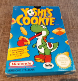 Yoshi's Cookie Nintendo NES Come Nuovo Versione Italiana GIG Originale 100%