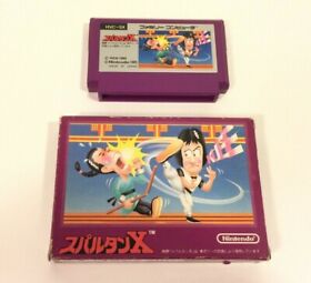 Spartan X - Kung Fu - Nintendo Famicom / Nes - Game with Box