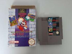 Mario Bros, Tetris y World Cup 3 en 1 NES versión española