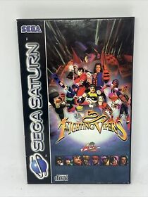 FIGHTING VIPERS SEGA SATURN Game Boxed Manual Complete PAL UK - Fast Shipping!