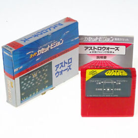 ASTRO WARS Super Cassette Vision Japan Import Shooter EPOCH SCV NTSC-J Comp USED