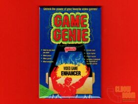 NES Game Genie box art 2x3" fridge/locker magnet Nintendo classic