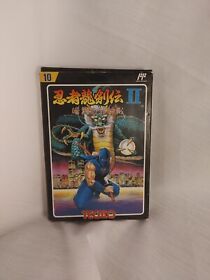 Ninja Ryukenden II (Ninja Gaiden II Nintendo Famicom)-Japan -Complete