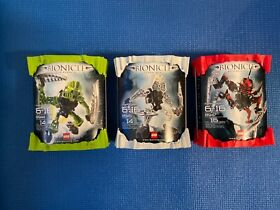 Bionicle- 8944-Tanma, 8945-Solek, 8947-Radiak. NISB.