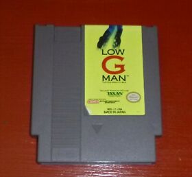 Low G Man The Low Gravity Man (Nintendo Entertainment System, 1990 NES)-Cart