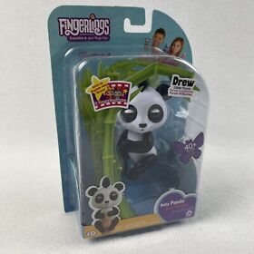 WowWee Fingerlings Drew Baby Glitter Panda Interactive Toy