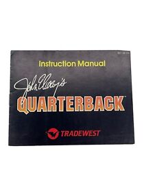 NES John Elway's Quarterback Manual / Nintendo - Authentic *Very Good*