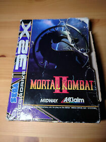 Mortal Kombat II Sega Mega Drive 32X Game Complete PAL
