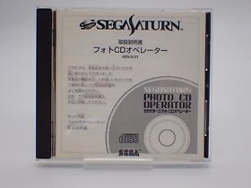 Photo CD Operator SS Sega Saturn Japan