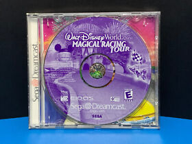 Walt Disney World Quest Magical Racing Tour Sega Dreamcast NOT TESTED AS IS
