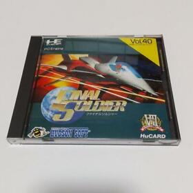 Final Soldier  [PC Engine ] Japan Game Soft TZ am