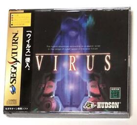 Sega Saturn Software Operation confirmed Virus SS Game from Japan Used 057h