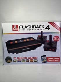 Atari Flashback 4 Classic Game Console 40th Anniversary 75 Games