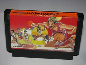 Hyper Olympic Famicom NES Japan import US Seller