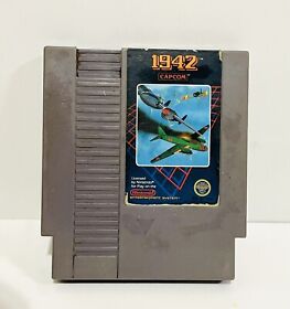 1942 Nintendo Entertainment System 1986 Game Cartridge Cleaned & Tested