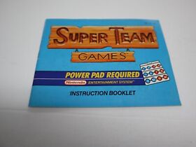 Super Team Games (NES, 1988) Instruction Booklet Only