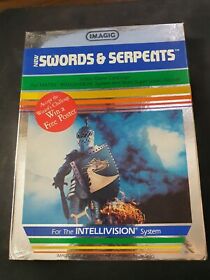 Swords & Serpents (Intellivision, 1983) Imagic Complete In Box Gauranted CIB