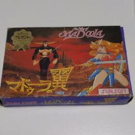 The Wing Of Madoola Nintendo Famicom Used Japan Import Action Boxed w/s Manual