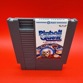 Cartucho Pinball Quest (Nintendo NES, 1990) solo/auténtico/probado - Usado en excelente estado 🙂