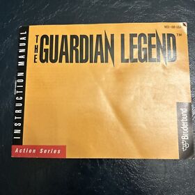 Nintendo NES Manual Solo The Guardian Legend 