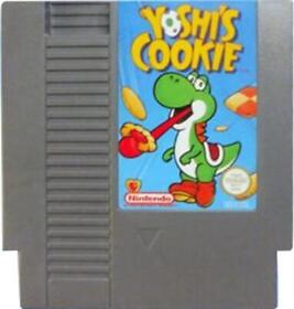 Yoshi's Cookie - Nintendo NES Classic Action Adventure Puzzle Video Game