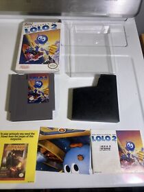 Adventures of Lolo 2 Nintendo NES Complete CIB