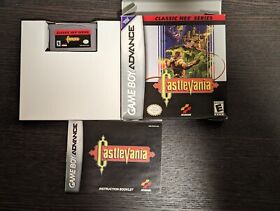 CASTLEVANIA CLASSIC NES SERIES FOR GAME BOY ADVANCE WITH BOX