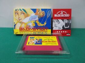 NES -- Super Dynamix Badminton -- Boxed. Famicom. Japan Game. 10285