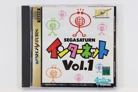 Sega Saturn Internet Vol.1 Sega Saturn SS Japan Import US Seller G504