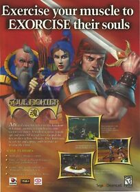 Soul Fighter Print Ad/Poster Art Sega Dreamcast