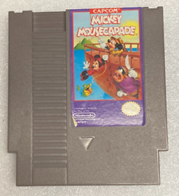 Nintendo Entertainment System NES Mickey Mousecapade 1985 TESTED Free Shipping!