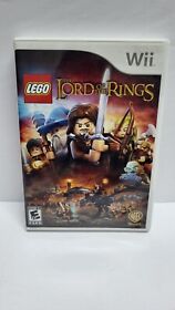 LEGO The Lord of the Rings Nintendo Wii 2012 Case And Disk Tested