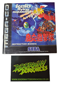 Keio Flying Squadron (Sega Mega-CD), PAL - Manual Only