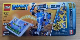 LEGO 17101 Boost programmable robot open box, creative toolbox STEM, Works