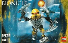 Lego Bionicle 8930 Dekar Complete With 1 Ball