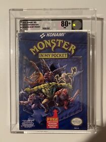 Monster in my Pocket 1992 Nes Nintendo VGA  80+ very rare! ( No WATA )